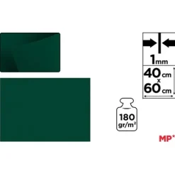 Fieltro 40x60cm Verde Oscuro