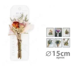 Flores Seco 15cm Surtidos