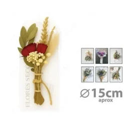 Flores Seco 15cm Surtidos
