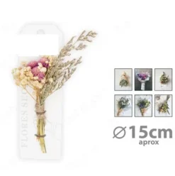 Flores Seco 15cm Surtidos