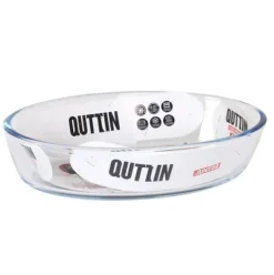 Fuente Vidrio Oval 20.6cm