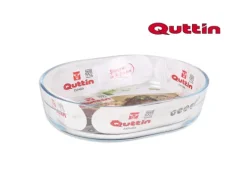 Fuente Vidrio Oval 23.5cm