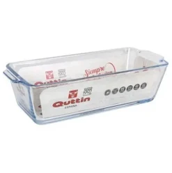 Fuente Vidrio Rectangular 23cm