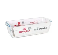 Fuente Vidrio Rectangular 28cm