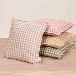 Funda de Cojín Vichy Perla 40x40cm