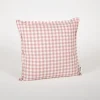 Funda de Cojín Vichy Rosa 40x40cm