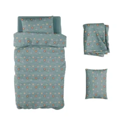 Funda Edredón y Funda Almohada Kids Algodón Jungle Blue