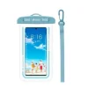 Funda Móvil Impermeable PVC Azul