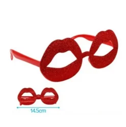 Gafas Labios Rojos