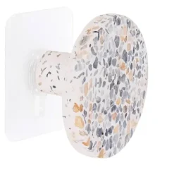 Gancho Poliresina Terrazzo 6.5cm