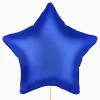 Globo Foil Estrella Mate Azul Navy 91cm