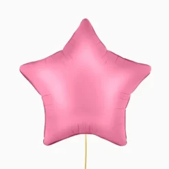 Globo Foil Estrella Mate Rosa 48cm