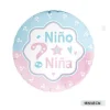 Globo Foil Redondo Gender Reveal 45cm