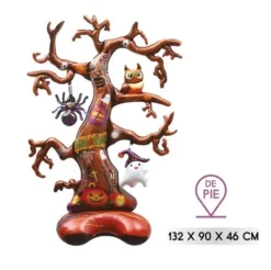 Globo Foil Stand Árbol Halloween