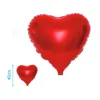 Globo Mylar Corazón Rojo 45 cm