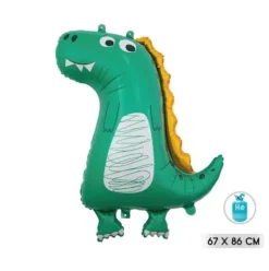 Globo Mylar Dino Verde