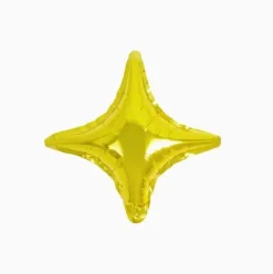 Globo Poliamida Starlight Oro Metalizado 25cm