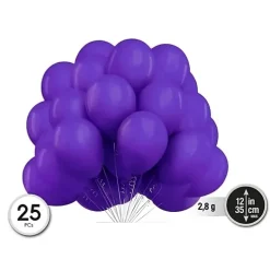 Globos Látex 30cm 25pcs