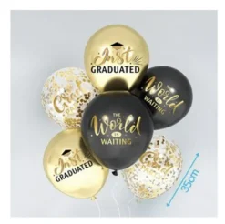 Globos Látex Graduación 6pcs