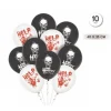 Globos Látex Halloween Surtidos 10pcs