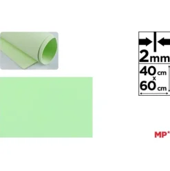 Goma EVA Verde Pastel