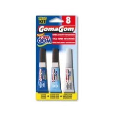 Gomagom N8 Super Adhesivo Instantáneo, Pegamento Gel y Limpia Adhesivo