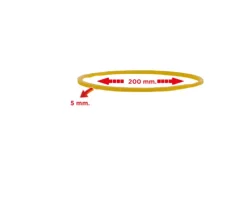 Gomas Elásticas Nº20 5x200mm