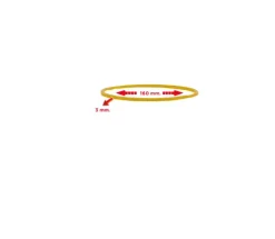 Gomas Elásticas Nº16 3x160mm
