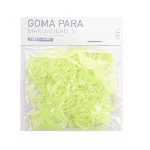 Gomas Para Pulsera Amarillo Pastel