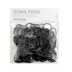 Gomas Para Pulsera Negro