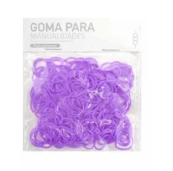 Gomas Para Pulsera Púrpura