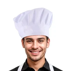 Gorro Chef Blanco Adulto