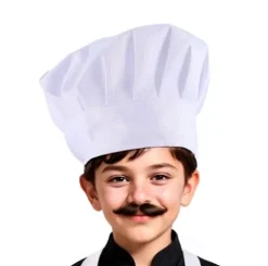 Gorro Chef Blanco Infantil