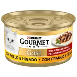 Gourmet Gold Bocaditos Pollo e Hígado 85g