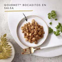 Gourmet Gold Bocaditos Pollo e Hígado 85g