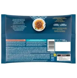 Gourmet Perle Delicias en Salsa con Salmón y Atún 4x85g