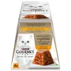 Gourmet Revelations Finos Cortes con Pollo en Gelatina 4x57g