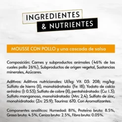 Gourmet Revelations Mousse Pollo 4x57g