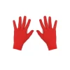 Guantes Cortos Adulto Rojo