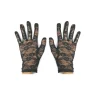 Guantes Cortos Encaje Negro