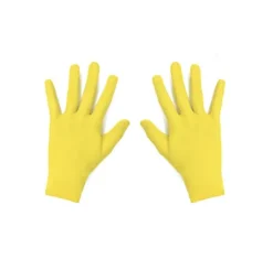 Guantes Cortos Infantil Amariilo