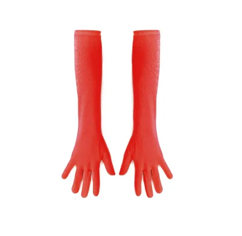 Guantes Largos Rojo