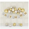 Guirnalda Baby Shower Con Globos Plata/Oro 38PCS