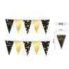 Guirnalda Banderines Oro Estrellas 10M