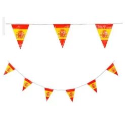 Guirnalda Banderines Rojo/Amarillo 10M