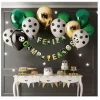 Guirnalda Feliz Cumpleaños Con Globos Futbol Verde 31PCS