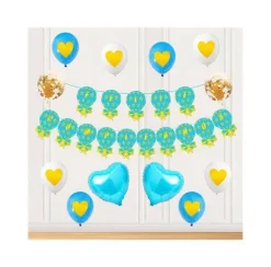 Guirnalda Feliz Cumpleaños Con Globos 25PCS