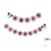 Guirnalda Happy Birthday Ratón Rosa 3M