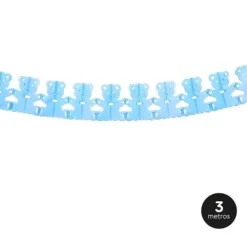 Guirnalda Papel Osito Azul Pastel 3M