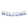 Guirnalda Welcome Azul